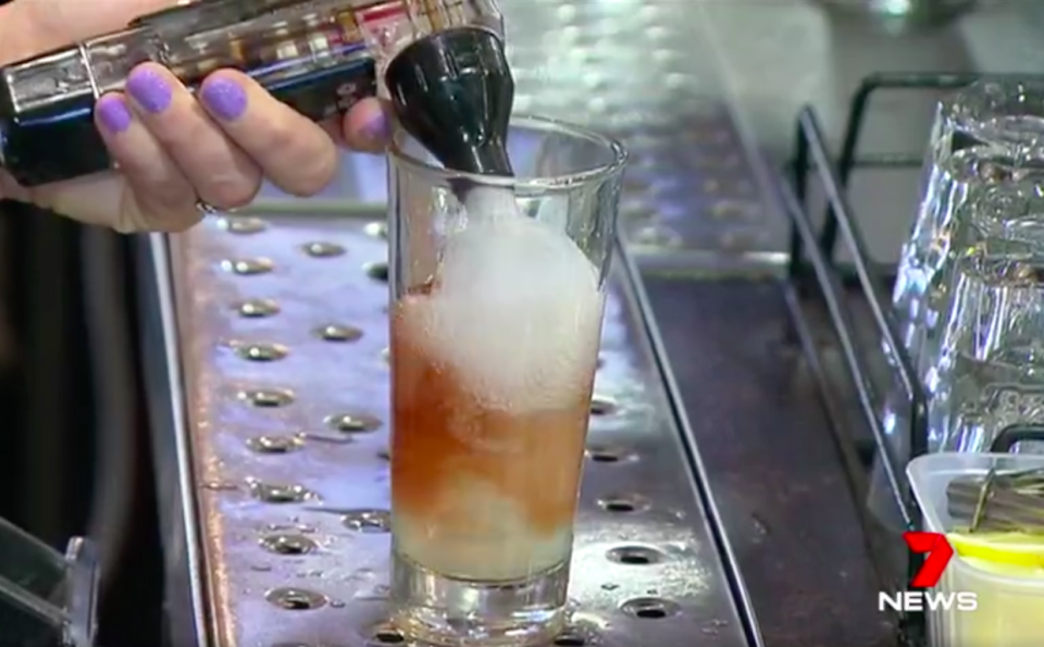 Lemon, lime and bitters is now off the menu for the pub. Source: 7News