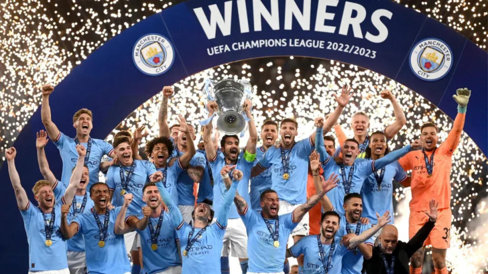 Manchester City ganó la Champions este domingo