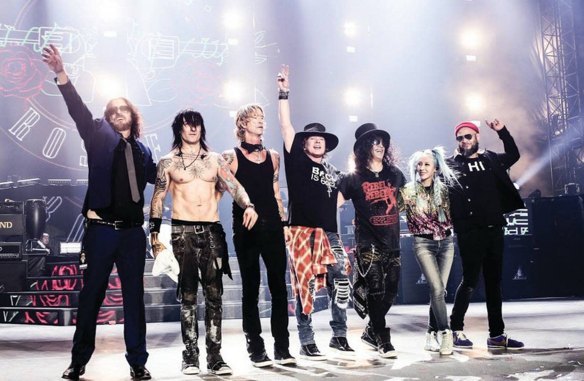 Guns N’ Roses will perform at the Ford Idaho Center on Sunday, Oct. 22.