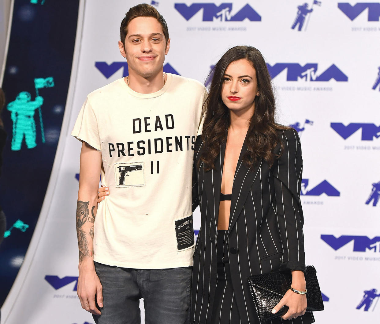 Pete Davidson and Cazzie David (C Flanigan / Getty Images)