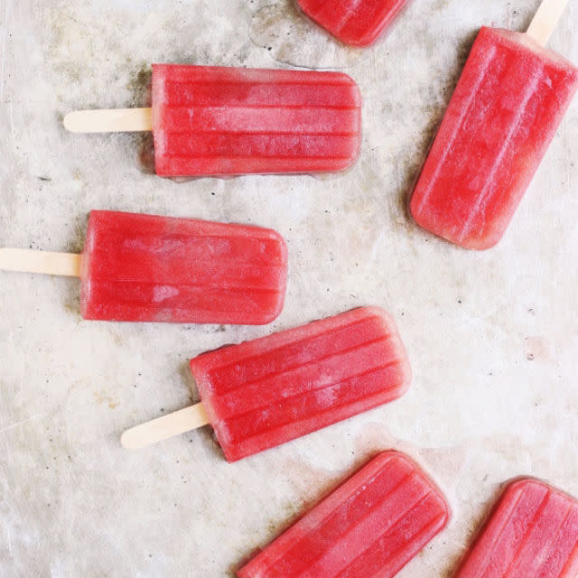 Spicy Ginger Watermelon Popsicles