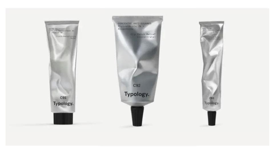 Typology sort une nouvelle gamme de produits spécialement conçue pour les peaux atopiques.