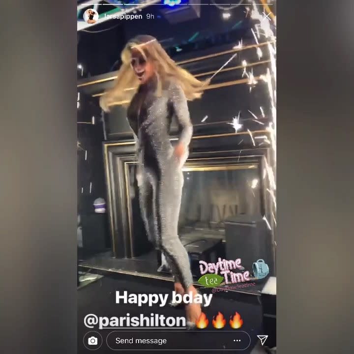 <p>Paris Hilton‘s birthday might have been a month ago but that didn’t stop her from throwing an epic birthday bash with Kim Kardashian in attendance. Kim and her sister, Kourtney Kardashian, hit up Paris’ bday party on Saturday night, which also doubled as a St. Patrick’s Day party. Paris shared a video of her and […]</p> <p>The post <a rel="nofollow noopener" href="https://theblast.com/kim-kardashian-paris-hilton-birthday/" target="_blank" data-ylk="slk:Kim Kardashian Celebrates Paris Hilton’s Birthday With Belated Bash;elm:context_link;itc:0;sec:content-canvas" class="link ">Kim Kardashian Celebrates Paris Hilton’s Birthday With Belated Bash</a> appeared first on <a rel="nofollow noopener" href="https://theblast.com" target="_blank" data-ylk="slk:The Blast;elm:context_link;itc:0;sec:content-canvas" class="link ">The Blast</a>.</p>