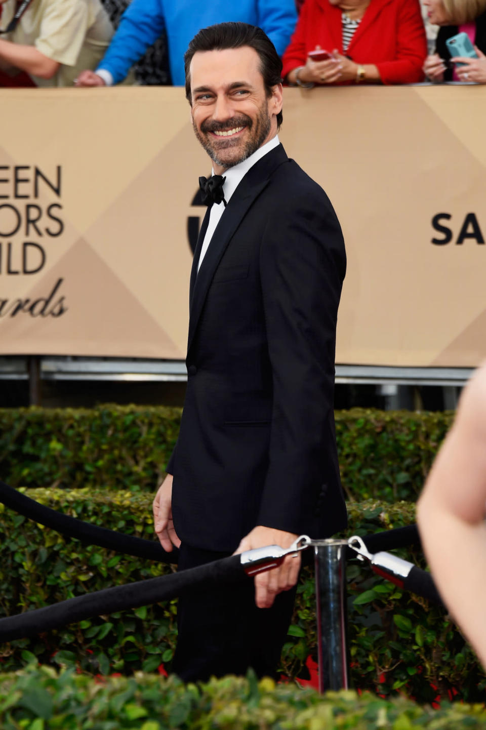 Jon Hamm at the 22nd Annual Screen Actors Guild Awards at The Shrine Auditorium on January 30, 2016 in Los Angeles, California.