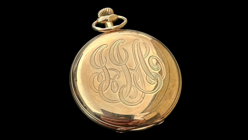 John Jacob Astor Waltham pocket watch from the Titanic