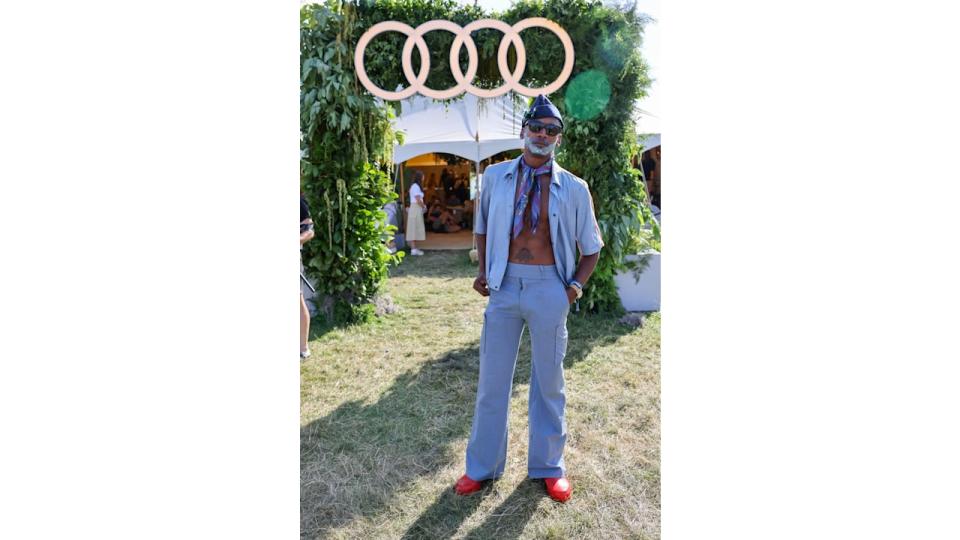 Eric Underwood attends Wilderness presented by Audi at Cornbury Park on August 3, 2024 in Charlbury, Oxfordshire. (Photo by Dave Benett/Getty Images for Audi)