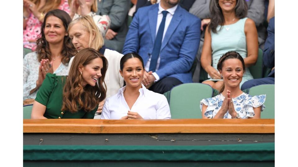 Kate, Meghan and Pippa Middleton at Wimbledon 2019