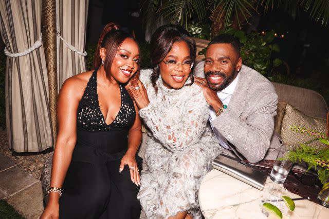 <p>BFA.com</p> Quinta Brunson, Oprah Winfrey and Colman Domingo