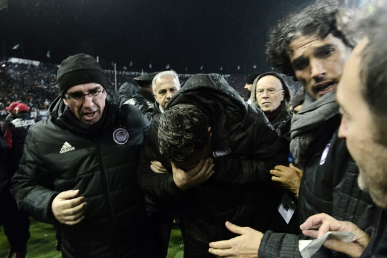 Olympiakos coach Oscar Garcia took over at the reigning Greek champions in January following a short spell with French club Saint-Etienne