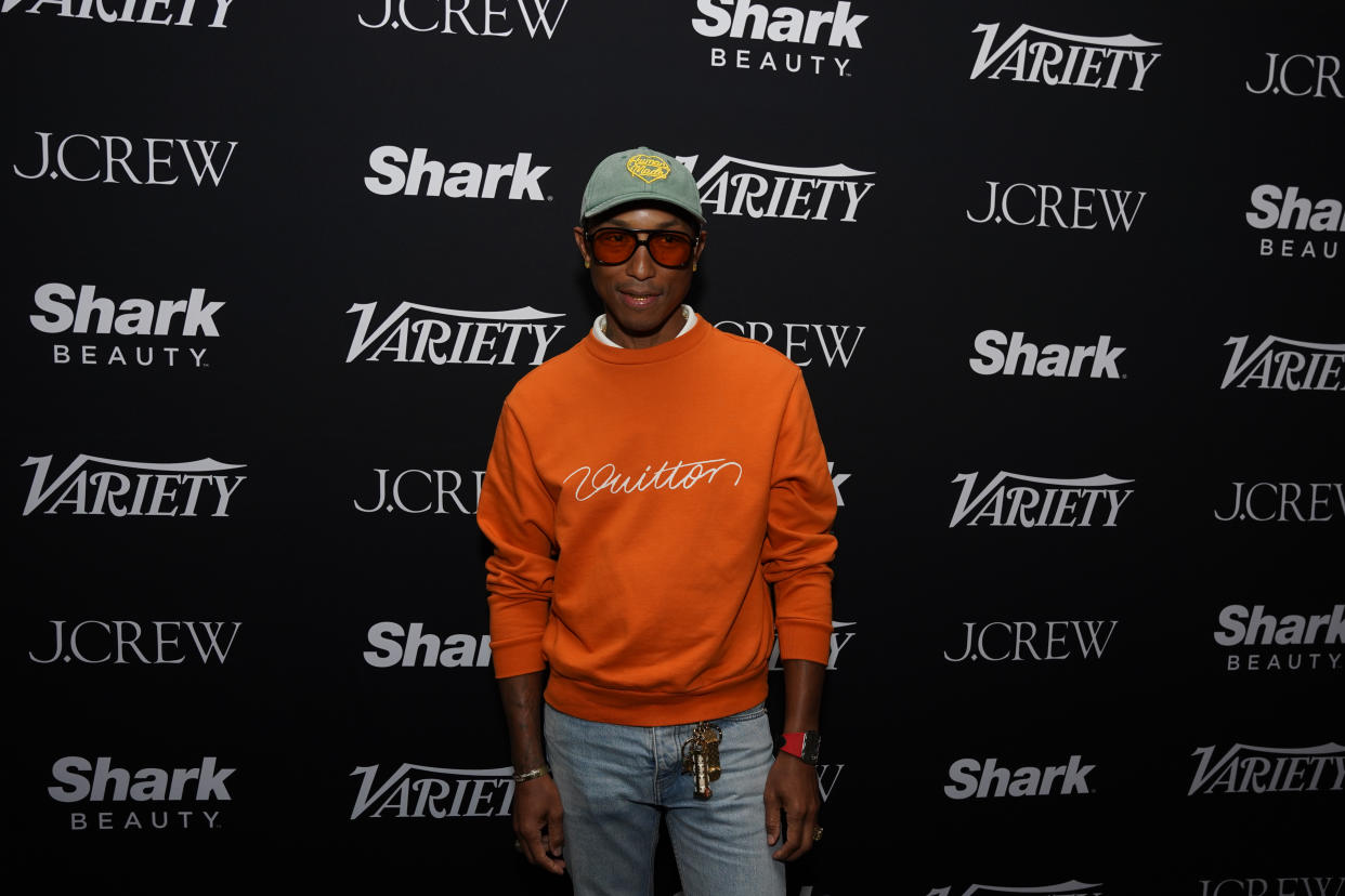 Pharell Williams at the Variety TIFF Step & Repeat during the Toronto International Film Festival 2024 on September 8, 2024 in Toronto, Canada.