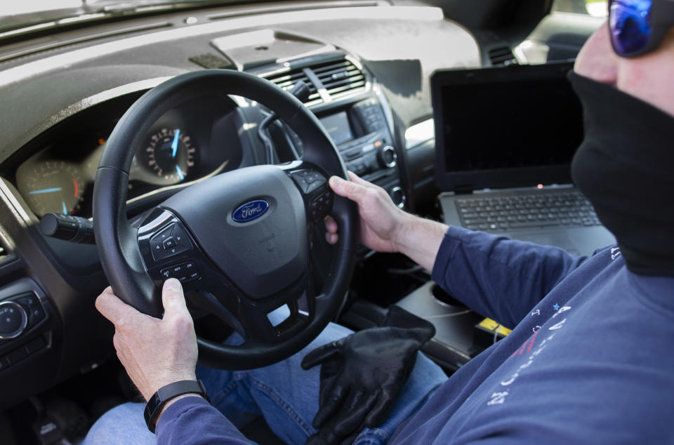 Sanitization Software in Police Interceptor Utility Vehicles