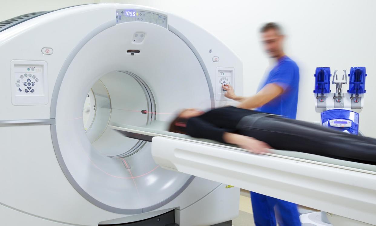 <span>PET scans create a three-dimensional picture of the inside of the body.</span><span>Photograph: vilevi/Alamy</span>