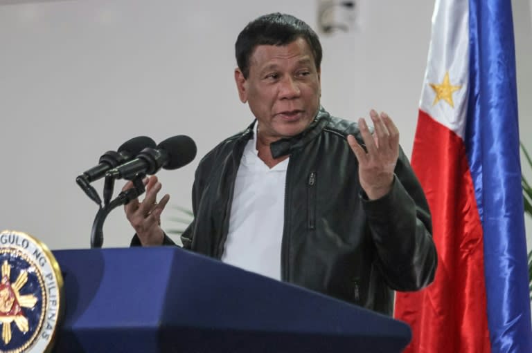 Philippine President Rodrigo Duterte says he is open to exploring the South China Sea's natural resources with rival claimants China and Vietnam, after securing a "windfall" while in Beijing