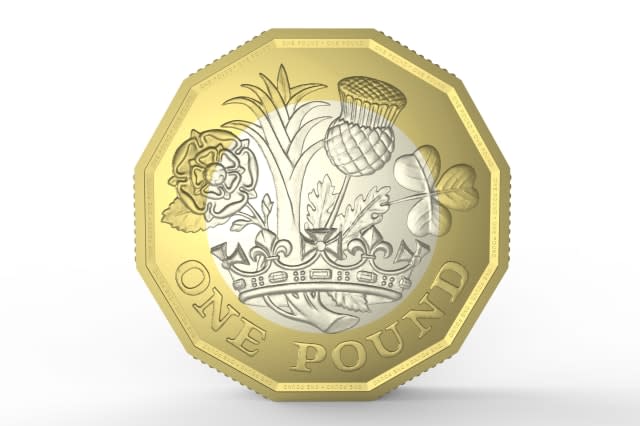 Teenager's design to grace £1 coin