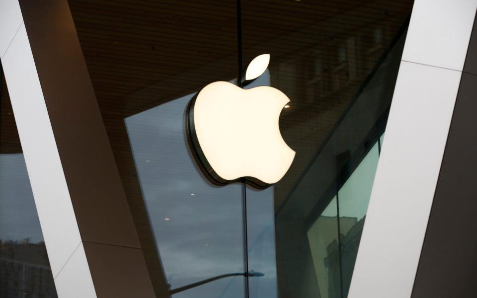 Apple hiring - AP Photo/Kathy Willens, File