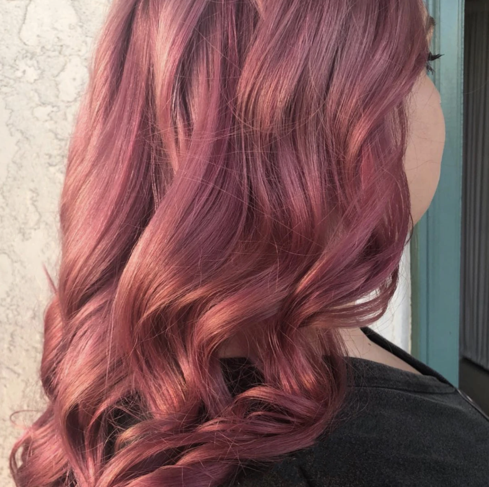 Results of Lime Crime's Unicorn Hair Semi-Permanent Colour in Aesthetic (Mauve)