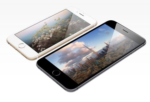 iPhone 6s的3種版本：16GB、64GB、128GB
