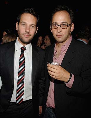 Paul Rudd and director David Wain at the New York premiere of THINKFilm's The Ten