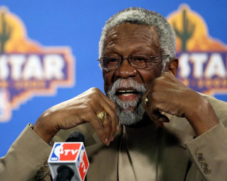 An NBA legend dies. He won 11 titles, 5 MVPs and went to the All-Star Game 12 times.