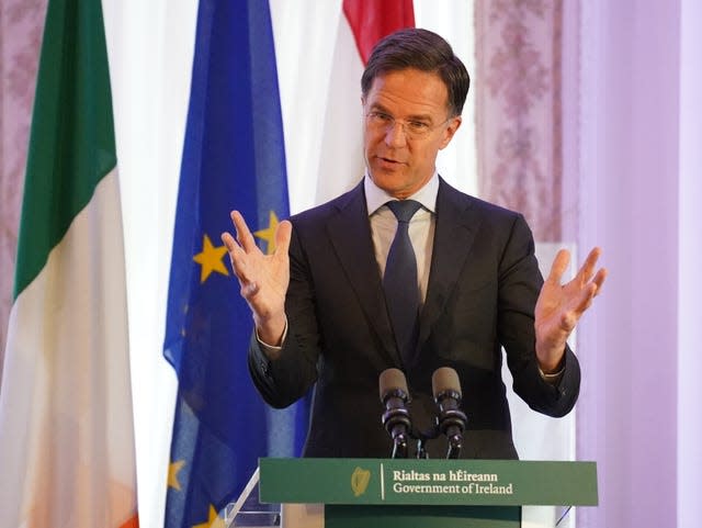 Mark Rutte visit to Ireland