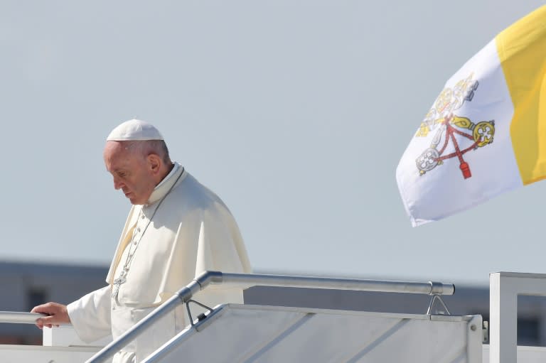 Pope Francis, seen here arriving in Geneva Thursday, has faced criticism for making ecumenism and interreligious dialogue -- most notably with muslims -- one of the priorities of his pontificate