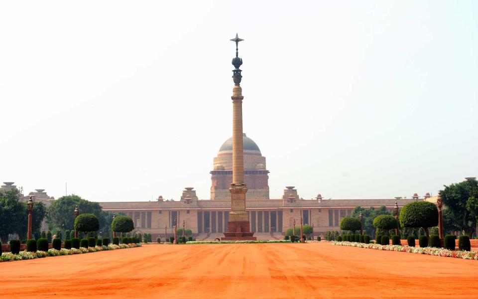 The Rashtrapati Bhavan, New Delhi, India