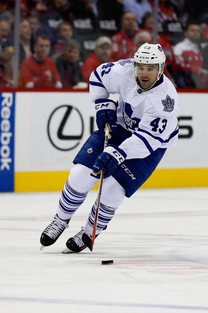 Nazem Kadri put a hat trick past the Panthers. (Getty)