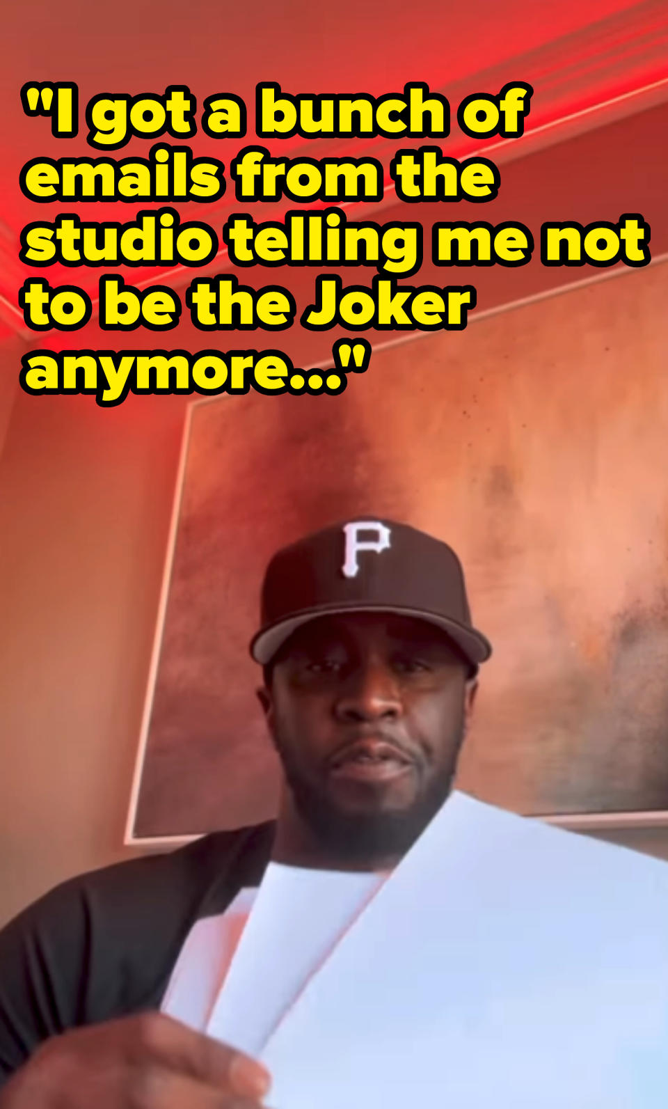 <div><p>"Breaking Halloween News! Last year, after I did the Black Joker, I got a bunch of emails from the studio telling me not to be the Joker anymore, that I was breaching the trademark. So I don't know what I'm going to be this year," Diddy said in video posted his Instagram.</p></div><span> @diddy / Via <a href="https://www.instagram.com/reel/CzFNSOyrj7C/?utm_source=ig_embed&ig_rid=134246de-9fad-41a6-a120-6a929094614d" rel="nofollow noopener" target="_blank" data-ylk="slk:instagram.com;elm:context_link;itc:0;sec:content-canvas" class="link ">instagram.com</a></span>