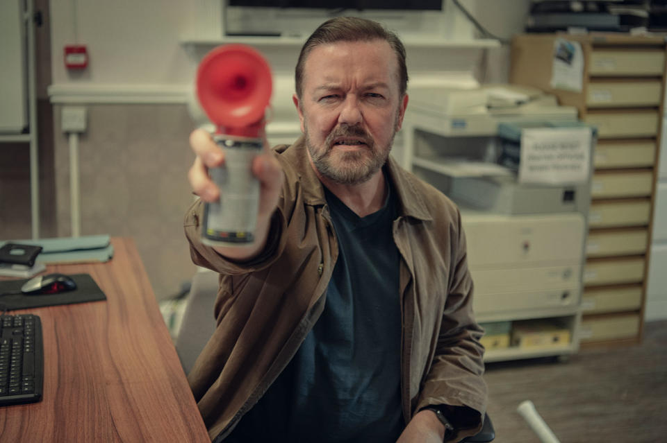 Ricky Gervais writes and stars in After Life (Netflix)