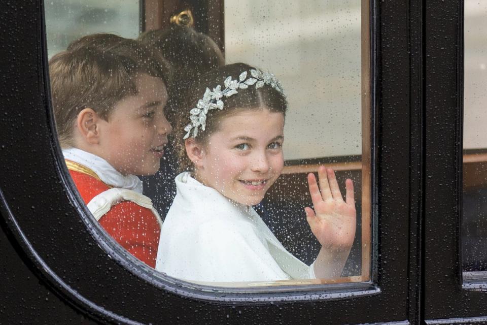 A recent change in the law put Princess Charlotte above Prince Louis in the line of succession (PA Wire)