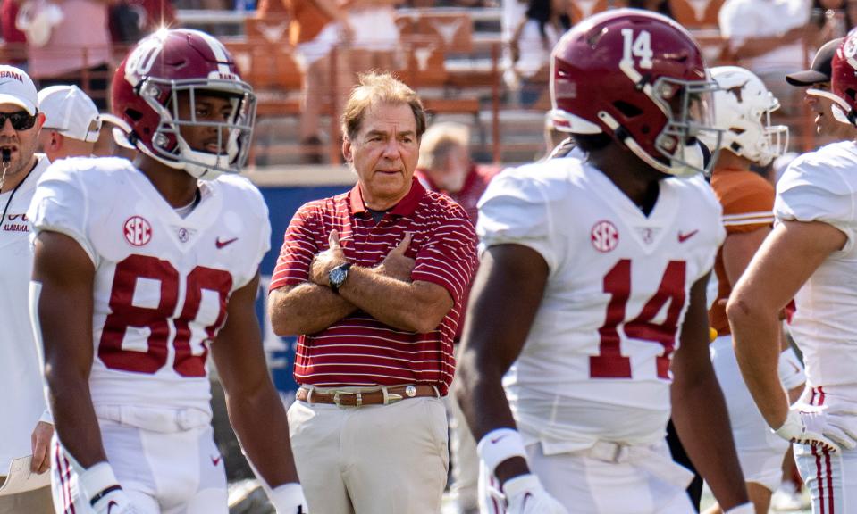 Nick Saban had a message for his Alabama players during his Wednesday press conference.