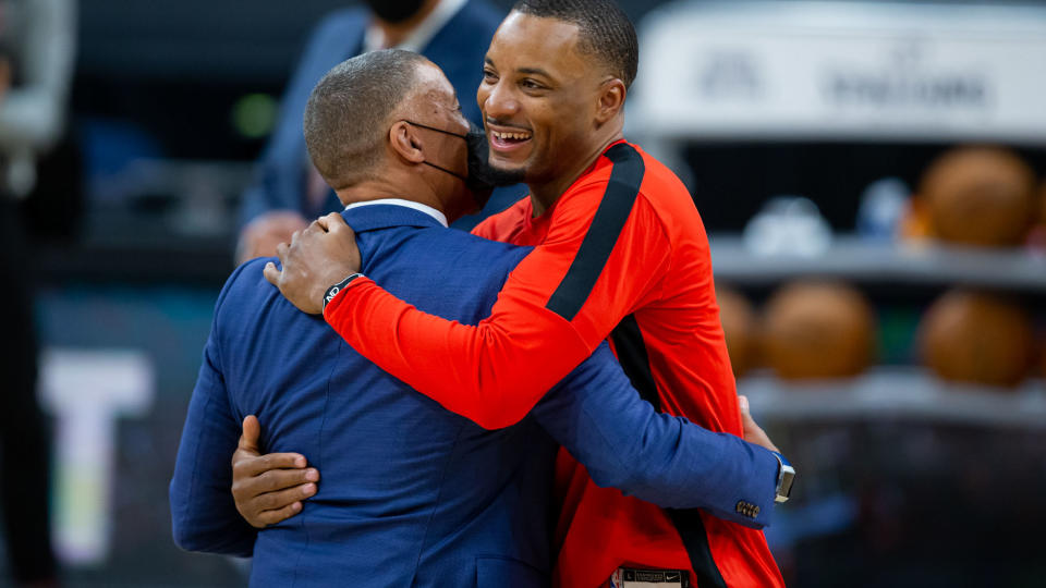 Norman Powell officially said goodbye to the Toronto Raptors and their fans in a moving essay for The Players' Tribune. (Mary Holt-USA TODAY Sports)