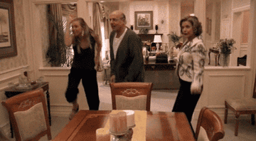 The Bluths dancing in "Arrested Development"