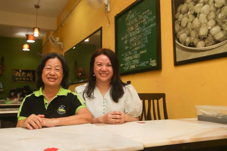 Located at Desa Aman Puri, the eatery serves food cooked from the heart by Nancy Chong (left) and her daughter, Angie Lim (right).