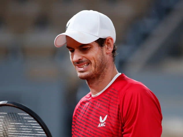 Andy Murray lost to Stan Wawrinka in the first roundGetty