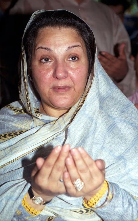 Kulsoom Sharif has no prior political experience - Credit: AP