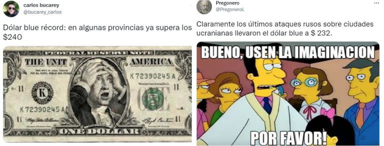 Memes por la suba del dólar