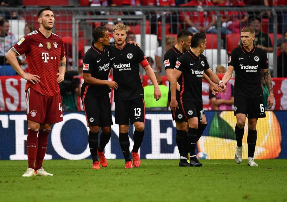 Erste Niederlage: Frankfurt schockt Bayern