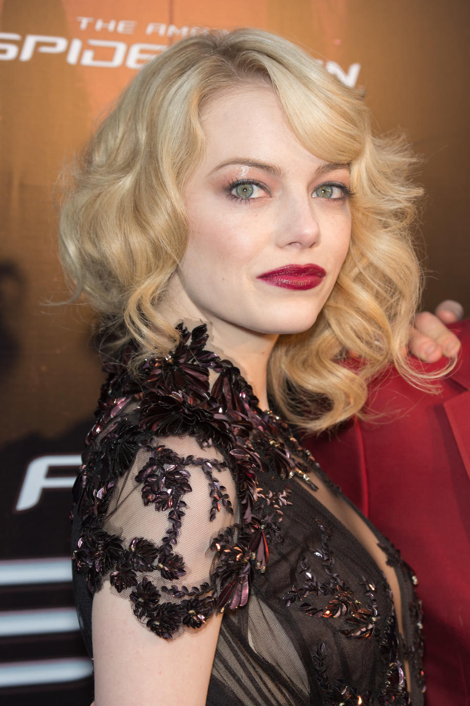 Emma Stone channels gothic glamour