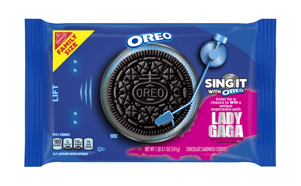 We'd go gaga over the chance to meet Lady Gaga. (Oreo)