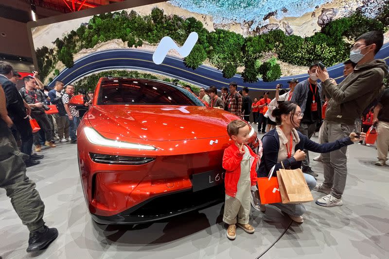 Nio's Onvo L60 SUV in Shanghai