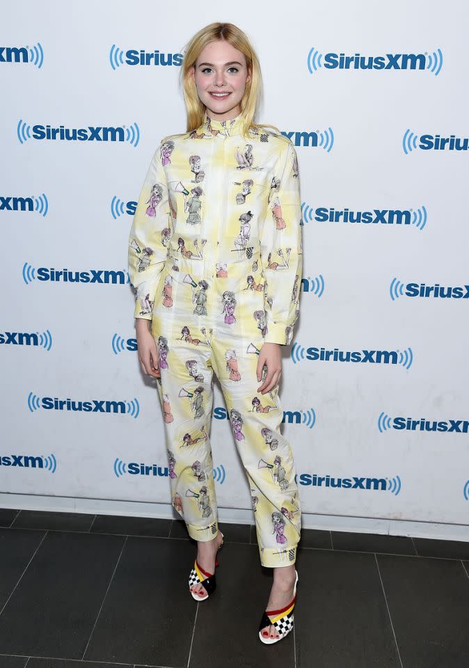 Elle Fanning bei SiriusXM