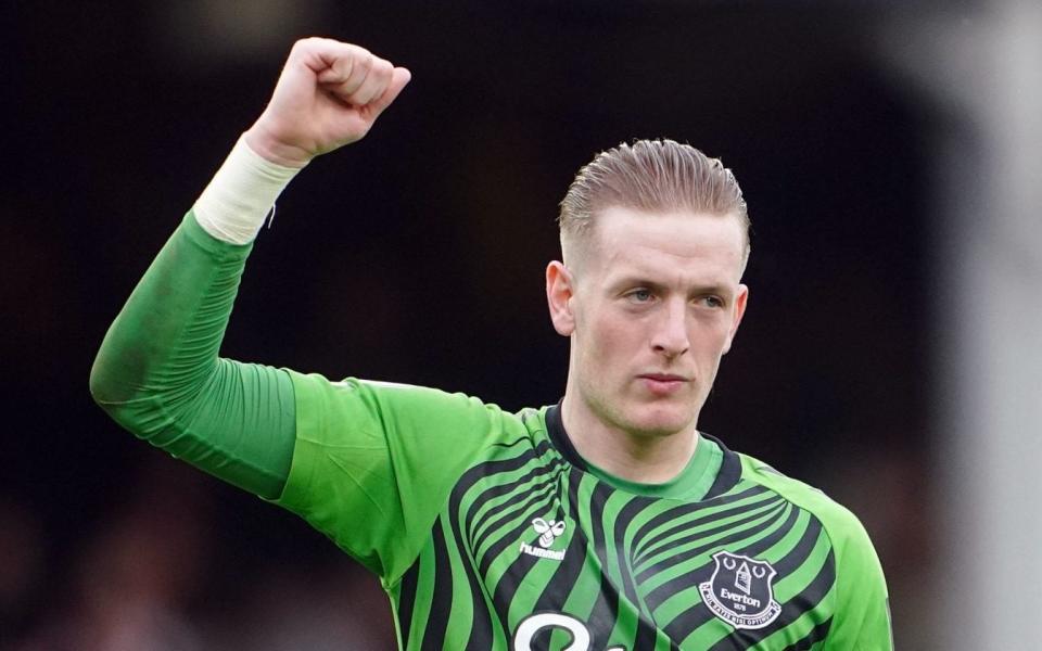 Jordan Pickford - Jordan Pickford to sign new Everton contract with no relegation clause - PA/Peter Byrne