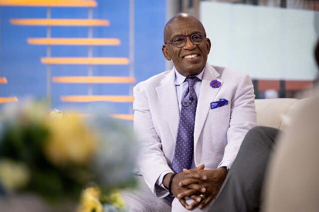 Al Roker smiles