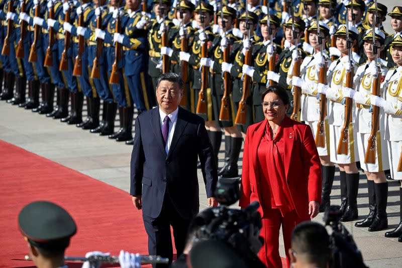 Honduran President Xiomara Castro visits China