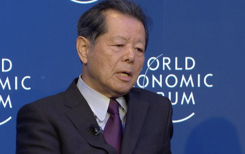 Yoichi Funabashi, Chairman, Asia Pacific Initiative, Japan. Photo: WEF