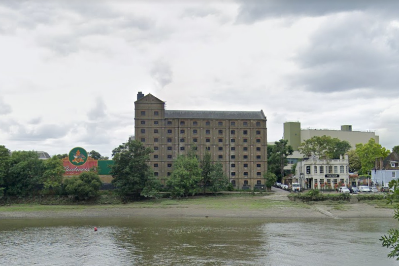 The former Stag Brewery site in Mortlake