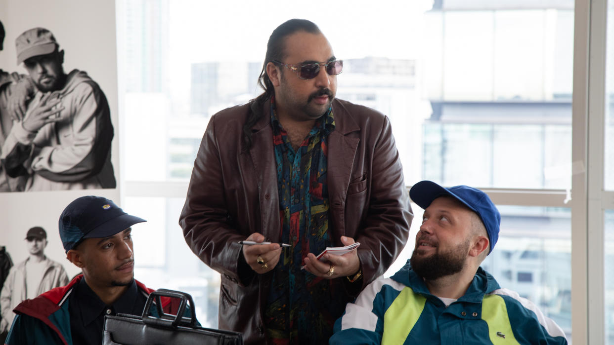 Asim Chaudhry returns as Chabuddy G for the movie spin-off 'People Just Do Nothing: Big In Japan'. (Universal)