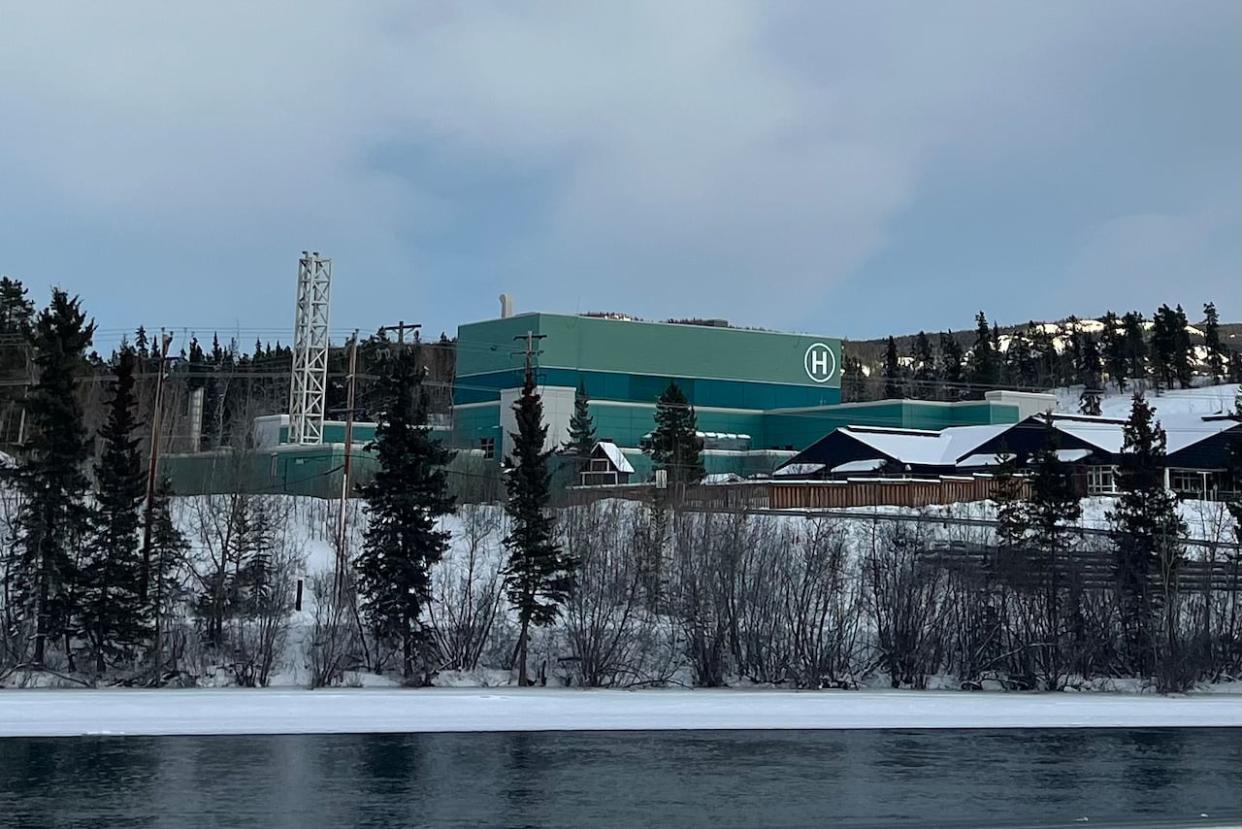 Whitehorse General Hospital in winter. (Paul Tukker/CBC - image credit)