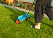 <body> <p>When your lawn is looking a little wan, try feeding it with a <a rel="nofollow noopener" href=" http://www.bobvila.com/articles/homemade-fertilizer-for-lawns/#.VWY-8k_BweE?bv=yahoo" target="_blank" data-ylk="slk:homemade fertilizer;elm:context_link;itc:0;sec:content-canvas" class="link ">homemade fertilizer</a>. Many homeowners have found success with a simple and surprising concoction of beer, household ammonia, and baby shampoo. Intrigued?</p> <p><strong>Related: <a rel="nofollow noopener" href=" http://www.bobvila.com/slideshow/ultimate-lawn-care-guide-12-steps-to-a-prize-winning-yard-44680#.VWY_BU_BweE?bv=yahoo" target="_blank" data-ylk="slk:Ultimate Lawn Care Guide—12 Steps to a Prize-Winning Yard;elm:context_link;itc:0;sec:content-canvas" class="link ">Ultimate Lawn Care Guide—12 Steps to a Prize-Winning Yard</a> </strong> </p> </body>